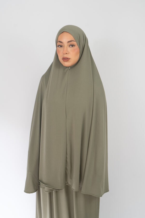 Khimar Set Olive Green