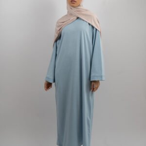 Breezy Elegance Dress Light Blue
