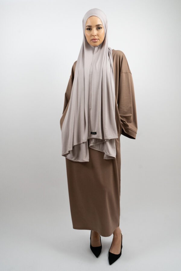 Breezy Elegance Dress Moka